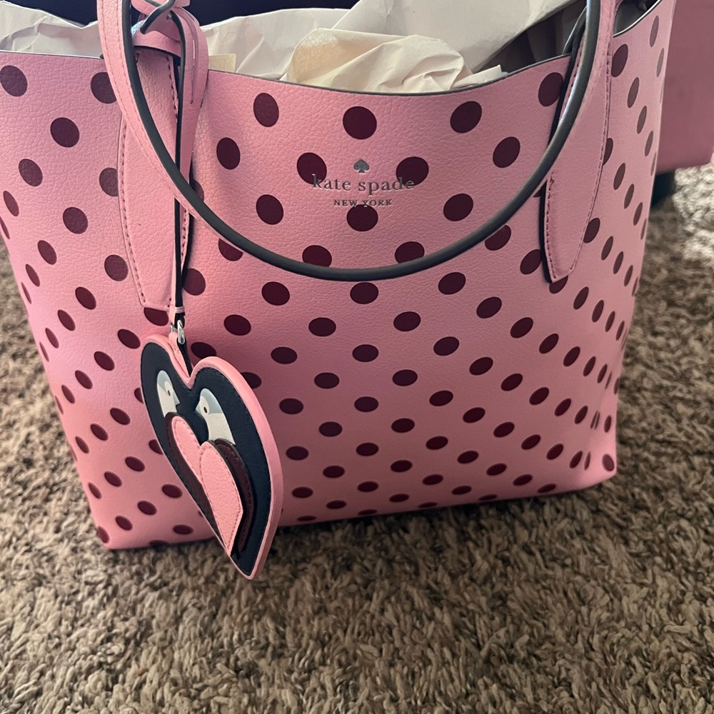 Arch Love Birds Small Reversible Tote